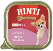 Mokra karma dla psów - RINTI Gold Mini, 6 x 100 g - Kaczka z drobiem - miniaturka - grafika 1
