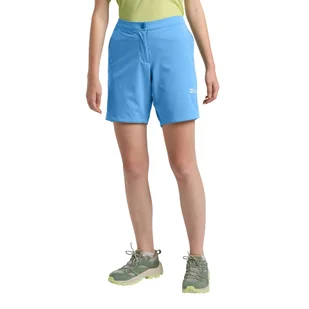 Krótkie spodenki damskie Jack Wolfskin HIKING ALPINE SHORT W mid blue - 34 - Spodenki damskie - miniaturka - grafika 1
