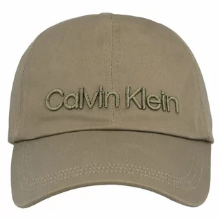 Czapki męskie - Calvin Klein Calvin Embroidery Czapka z daszkiem 29 cm delta green - grafika 1