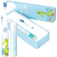 Szczoteczki do zębów dla dzieci - VITAMMY Vitammy Smile krokodyl Szczoteczka soniczna dla dzieci 3 + VITAMMY TB8041K - miniaturka - grafika 1
