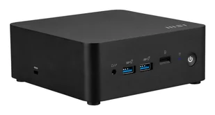 MSI CUBI NUC AI 1UMG-018BEU komputer typu barebone Mini PC Czarny 155H Intel SoC - Zestawy komputerowe - miniaturka - grafika 1