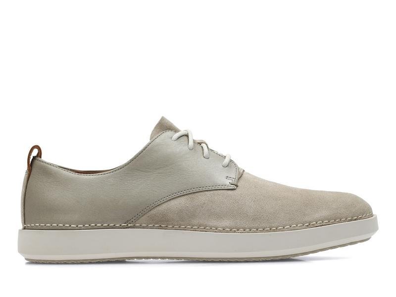 Clarks, Półbuty męskie, Komuter Walk Sand Combi, beżowy, rozmiar 41