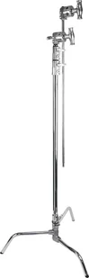 Statyw oświetleniowy Kupo CT-40MK 40" Master C-Stand with Turtle Base Kit - Silver - Statywy i uchwyty do lamp - miniaturka - grafika 1