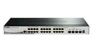 D-Link Przelacznik 28-Port Smart Managed Gigabit Stack Swit - Switche - miniaturka - grafika 1