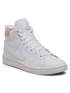 Nike Buty Court Royale 2 Mid CT1725 100 Biały - Sneakersy damskie - miniaturka - grafika 1