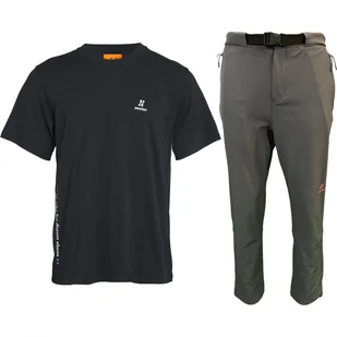 Komplet Aeonian LYNGEN/KILLI, unisex, Czarny/ciemnoszary - Pozostała odzież narciarska - miniaturka - grafika 1