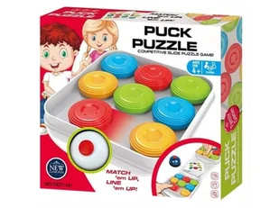 Gra Logiczna SZYBKIE KRĄŻKI Puck Puzzle Karty, Dzwonek, Zręcznościowa - Łamigłówki - miniaturka - grafika 8