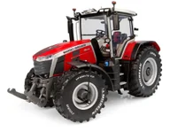 Samochody i pojazdy dla dzieci - Metalowy model kolekcjonerski traktor Massey Ferguson 8S.305 Opony Michelin 1:32 UH - miniaturka - grafika 1