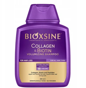 BIOXCIN apimties suteikiantis plaukų šampūnas su Kolagenu ir Biotinu, 300 ml - Szampony do włosów - miniaturka - grafika 1