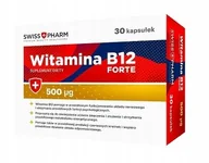 Witaminy i minerały - Suplement diety, Witamina B12 Forte Swisspharm 30 Kaps. - miniaturka - grafika 1