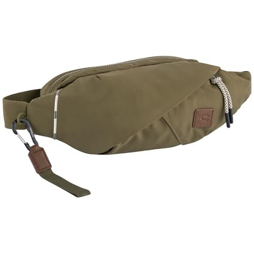 camel active Aurum damska saszetka na pasek, mała, zielony, S