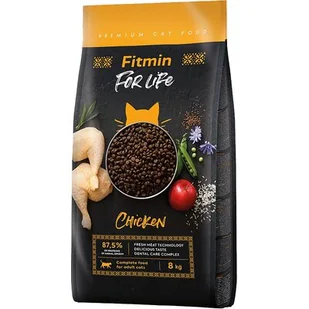 Karma dla kota FITMIN For Life Adult Kurczak 8 kg - Sucha karma dla kotów - miniaturka - grafika 1