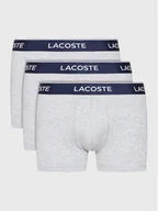Majtki męskie - Lacoste Komplet 3 par bokserek 5H3389 Szary - miniaturka - grafika 1