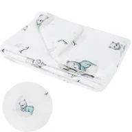 Kołdry i poduszki dla dzieci - Bawełniana Kołderka Starszaka XL 140x200 cm Misie - miniaturka - grafika 1