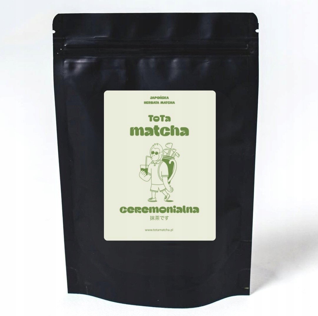 Matcha ceremonialna 50g zielona herbata ToTa Matcha luksusowa.