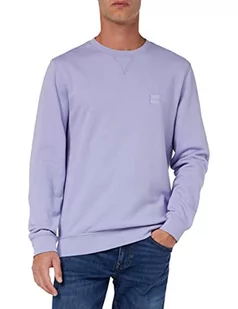 BOSS Męska bluza Westart Light/Pastel Purple538, S, Light/Pastel Purple538, S - Bluzy męskie - miniaturka - grafika 1