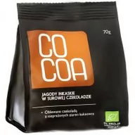 Zdrowa żywność - Cocoa JAGODY INKASKIE W SUROWEJ CZEKOLADZIE BIO 70 g - miniaturka - grafika 1