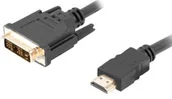 Kable komputerowe i do monitorów - Kabel HDMI - DVI-D LANBERG CA-HDDV-10CC-0005-BK, 0.5 m - miniaturka - grafika 1