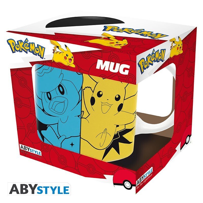 Kubek ceramiczny Pokémon 320 ml - Startery szkarłatny i fioletowy