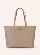 Torebki damskie - Tommy Hilfiger Torba Shopper beige - miniaturka - grafika 1