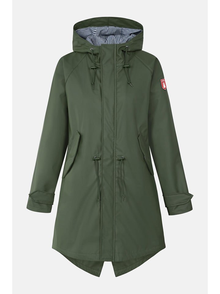 Derbe Parka funkcyjna w kolorze zielonym