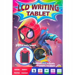 SPIDERMAN TABLET DLA DZIECI DO RYSOWANIA 8'' TABLICA EDUKACYJNA LCD MARVEL - Zabawki kreatywne SPIDERMAN TABLET DLA DZIECI DO RYSOWANIA 8'' TABLICA EDUKACYJNA LCD MARVEL - Zabawki kreatywne - miniaturka - grafika 1