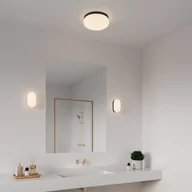 Lampy ścienne - Nordlux Kinkiet Foam o owalnym kształcie z IP44, czarny - miniaturka - grafika 1