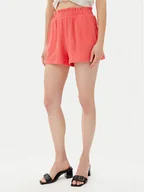 Spodenki damskie - Vero Moda Szorty materiałowe Natali 10279687 Różowy Baggy Fit - miniaturka - grafika 1