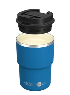 Kubek na kawę Asobu Coffee Express Tumbler 0,36 l - blue - Kubki termiczne - miniaturka - grafika 3