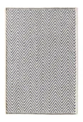 Dywany - Dywanik dekoracyjny Chevron 60X90 szary - miniaturka - grafika 1