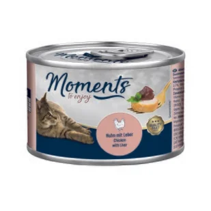 MOMENTS Adult Kurczak z wątróbką 12x140 g - Mokra karma dla kotów - miniaturka - grafika 1