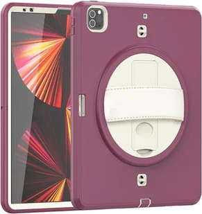 Etui do iPad Pro 11” z Podstawką i Paskiem na Ramię Fioletowy - Etui do tabletów Etui do iPad Pro 11” z Podstawką i Paskiem na Ramię Fioletowy - Etui do tabletów - miniaturka - grafika 1