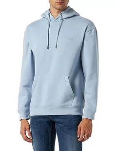 Blend Męska bluza z kapturem BHDownton Hood Skate-Blue, 164010/Dusty Blue, M, 164010 / Dusty Blue, M - Bluzy męskie - miniaturka - grafika 1