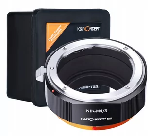 K&F Pro Adapter Nikon Nikkor Na Micro M4/3 M43 - Paski, szelki, uprzęże foto - miniaturka - grafika 1