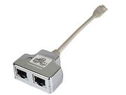 Wtyczki i adaptery - PremiumCord PremiumCord PremiumCord Modulární RJ45 2 porty 10/100Base T smd2 - miniaturka - grafika 1