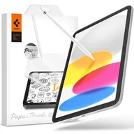 Etui do tabletów - Folia Ochronna Spigen Paper Touch iPad 10.9 2022 Matte Clear - miniaturka - grafika 1