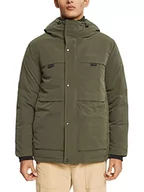Kurtki męskie - edc by ESPRIT Męska kurtka 092CC2G311, 356/DARK khaki 2, XS - miniaturka - grafika 1