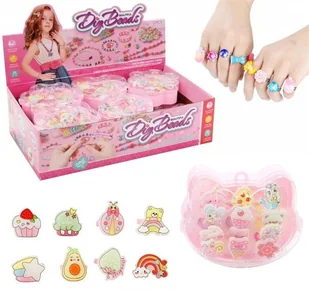 Zestaw piękności pierścionki 12szt - Zabawki interaktywne dla dzieci - miniaturka - grafika 1