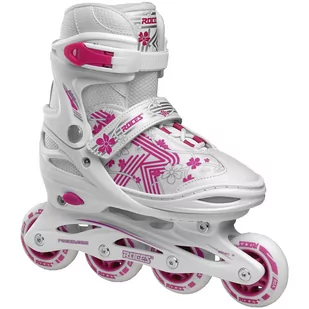 Roces, Łyżworolki, Jokey 3.0 Girl, biało-różowe, 400846 01, r. 38-41 - Rolki - miniaturka - grafika 1