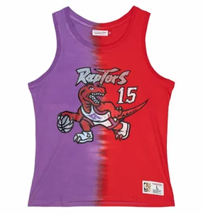 Koszulka Mitchell & Ness NBA Toronto Raptors Vince Carter Tie Dye Cotton Tank-XL - Koszulki męskie - miniaturka - grafika 1