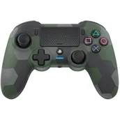 Kontrolery do Playstation - NACON Asymetryczny bezprzewodowy kontroler do PlayStation 4 [oficjalnie licencjonowany/zielony kamuflaż) - miniaturka - grafika 1