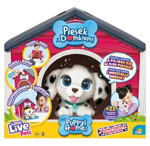 Little Live Pets Piesek z domkiem 26483 - Zabawki interaktywne dla dzieci - miniaturka - grafika 1