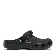 Klapki i japonki męskie - Klapki Crocs Yukon Vista II Clog M 207142 Czarny - miniaturka - grafika 1