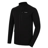 Bluzy sportowe męskie - Męska bluza Husky Alou M Rozmiar: L / Kolor: czarny - miniaturka - grafika 1