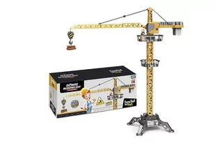Dźwig Budowlany Zdalnie Sterowany R/C Funny Toys For Boys - Zabawki zdalnie sterowane - miniaturka - grafika 1