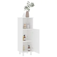 Szafki łazienkowe - vidaXL Szafka łazienkowa, biała, 30x30x95 cm, materiał drewnopochodny - miniaturka - grafika 1