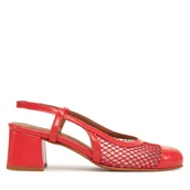 Sandały damskie - Sandały Fly London Sokifly P145273001 Pomarańczowy - miniaturka - grafika 1