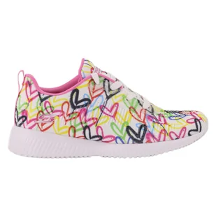 Buty na co dzień damskie SKECHERS BOBS SQUAD sportowe ozdobne - Buty trekkingowe damskie - miniaturka - grafika 1