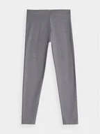 Legginsy - 4F Legginsy 4FJAW23TTIGF093 Szary Slim Fit - miniaturka - grafika 1