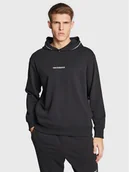 Bluzy męskie - New Balance Bluza MT23516 Czarny Relaxed Fit - miniaturka - grafika 1